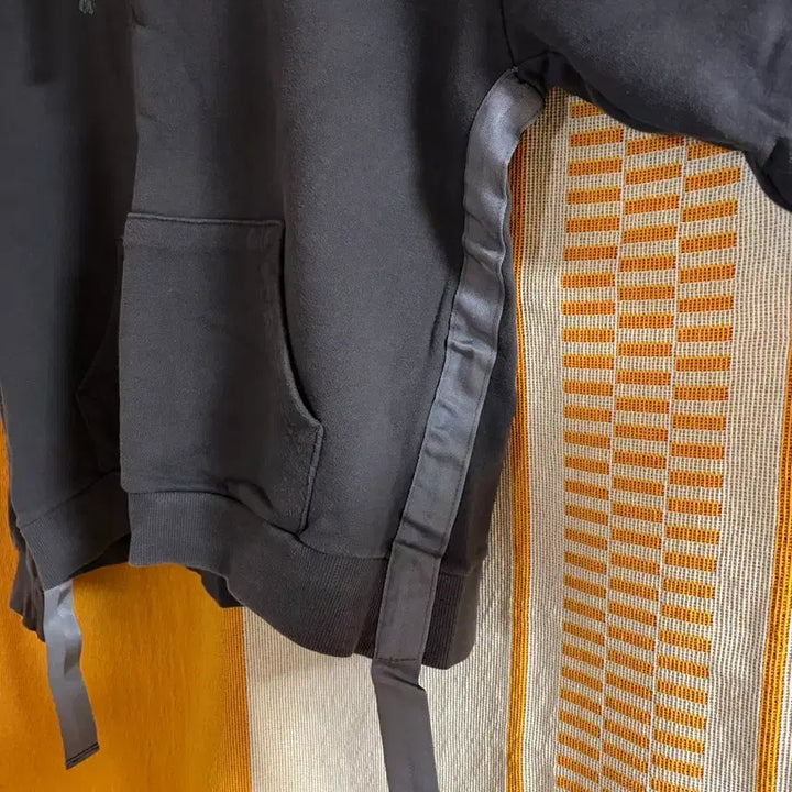 [BUNJANG] Vintage Charcoal Hoodie / 빈티지 차콜 후드티