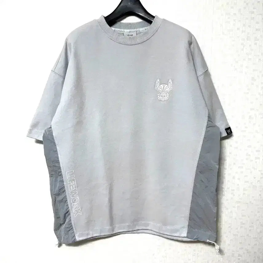 [BUNJANG] LifeWork String Short Sleeve T-shirt Oversized Fit M / [M,95]라이프워크 스트링 반팔티 오버핏