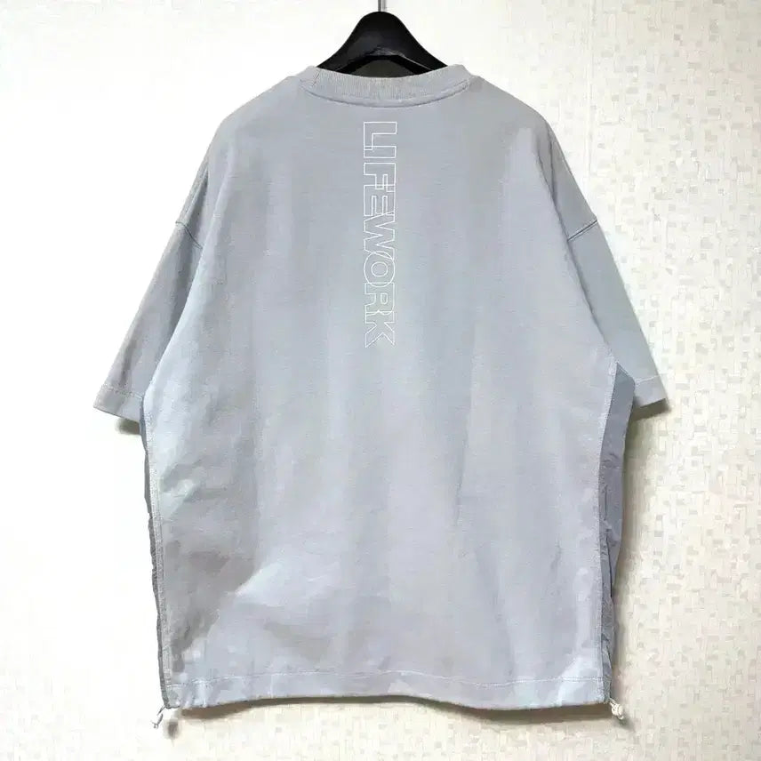 [BUNJANG] LifeWork String Short Sleeve T-shirt Oversized Fit M / [M,95]라이프워크 스트링 반팔티 오버핏