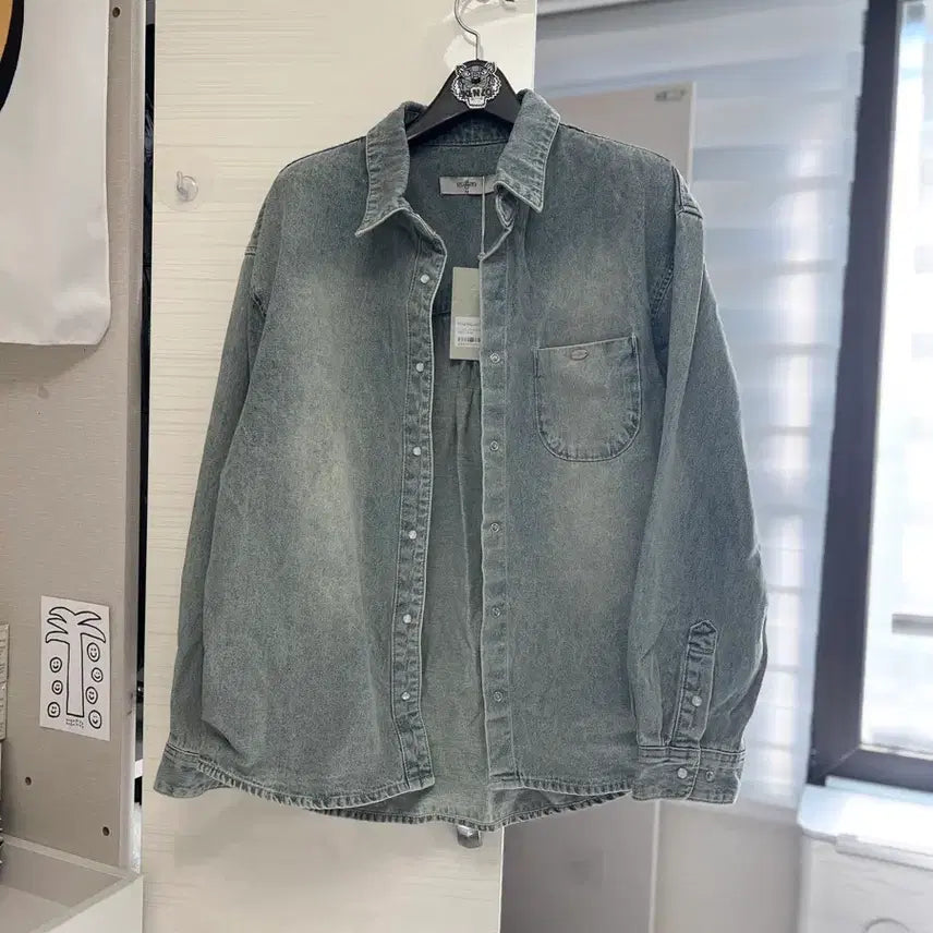 [BUNJANG] Yugen Classic Denim Shirt - Light Indigo / 새상품) 유젠 클래식 데님 셔츠 _ 라이트 인디고