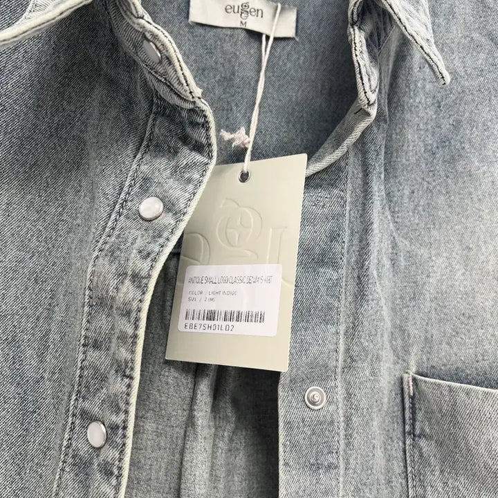 [BUNJANG] Yugen Classic Denim Shirt - Light Indigo / 새상품) 유젠 클래식 데님 셔츠 _ 라이트 인디고
