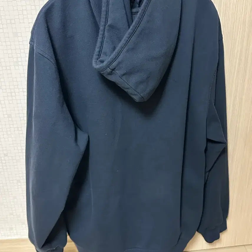 [BUNJANG] Mylibrary 320 Hooded Zip-up Navy M / 마이라이브러리 320 후드집업 네이비