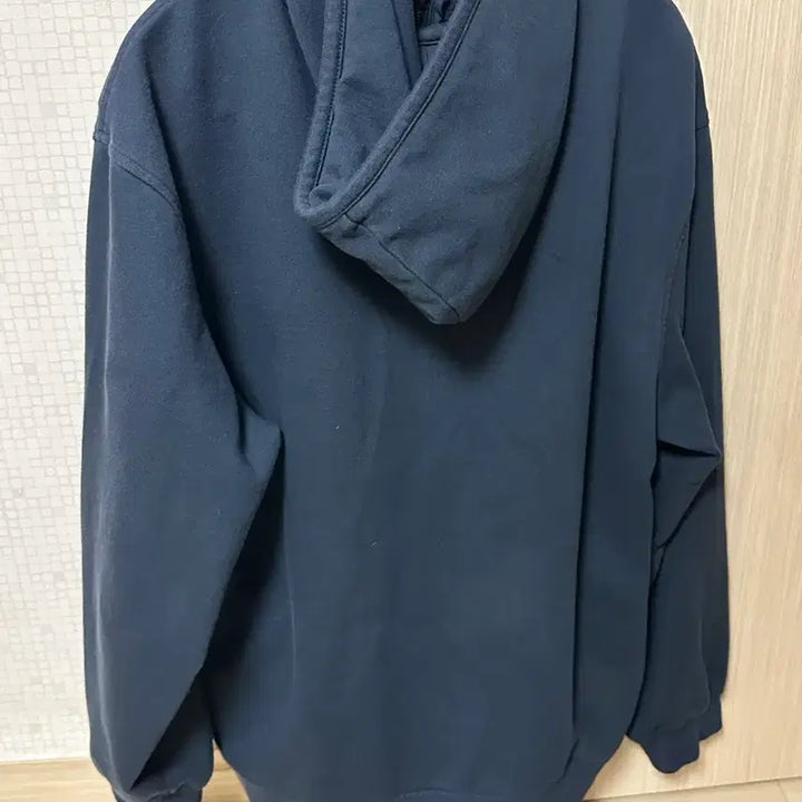 [BUNJANG] Mylibrary 320 Hooded Zip-up Navy M / 마이라이브러리 320 후드집업 네이비