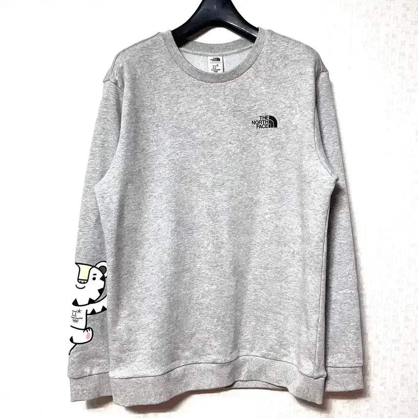 [BUNJANG] The North Face Pyeongchang Olympics Sweatshirt Grey M / [M,95]노스페이스 평창올림픽 맨투맨 그레이