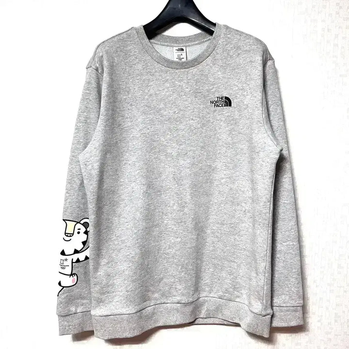 [BUNJANG] The North Face Pyeongchang Olympics Sweatshirt Grey M / [M,95]노스페이스 평창올림픽 맨투맨 그레이