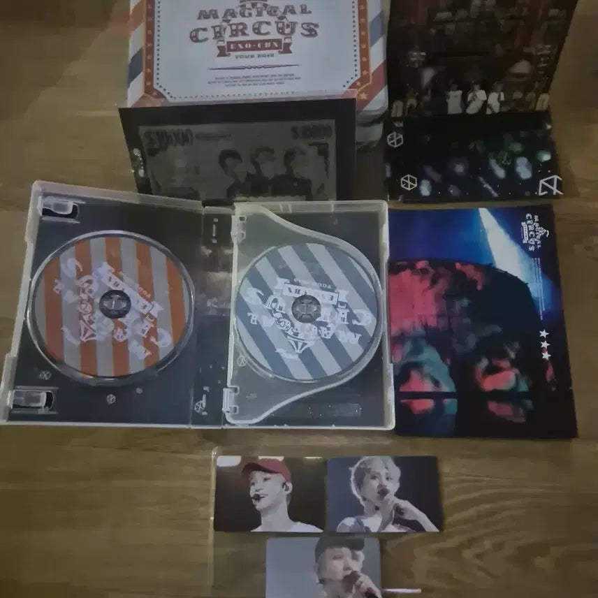 [BUNJANG] EXO Chenbaekxi Magical Circus DVD Photocard / EXO 엑소첸백시 Magical Circus DVD + 포토카드