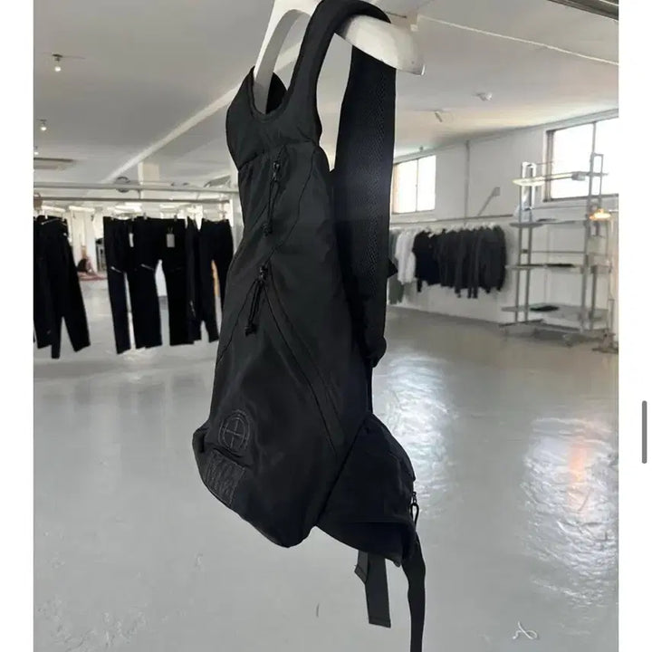[BUNJANG] Plastic Product MPa Chest Belt Bag (Black) / 플라스틱프로덕트 MPa CHEST BELT BAG (BLACK) 벨트백