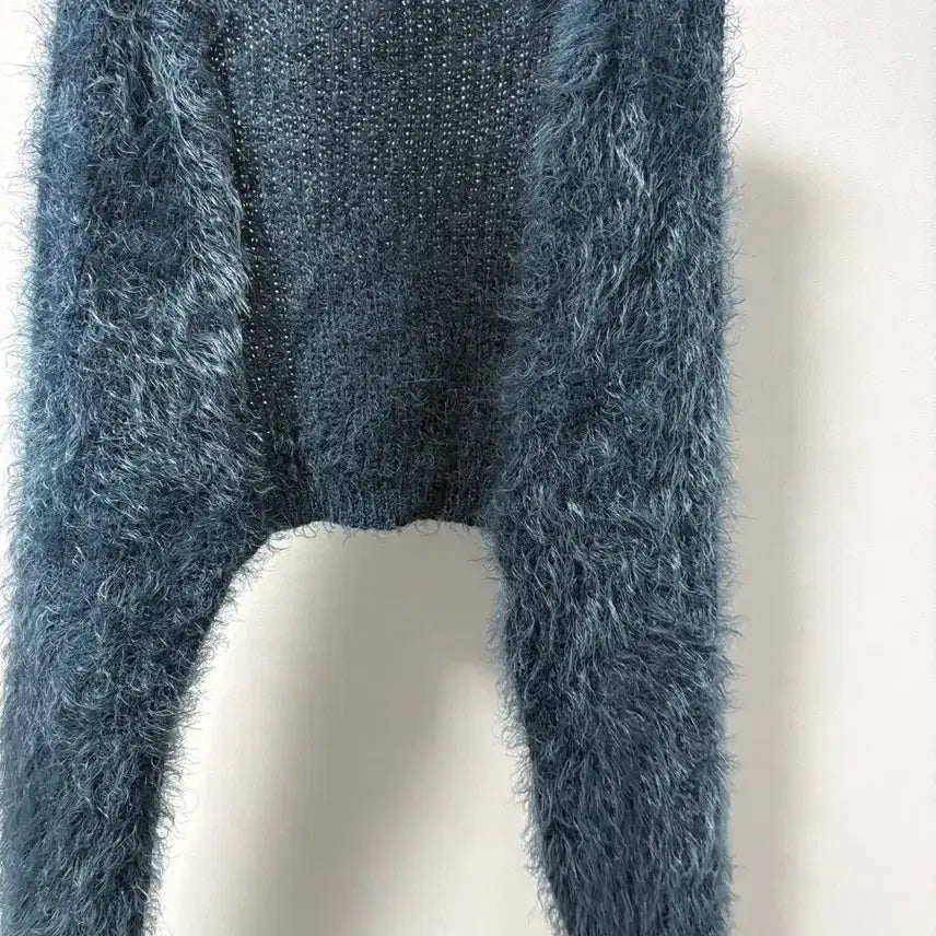 [BUNJANG] Angora Cropped Cardigan / 앙고라 가디건