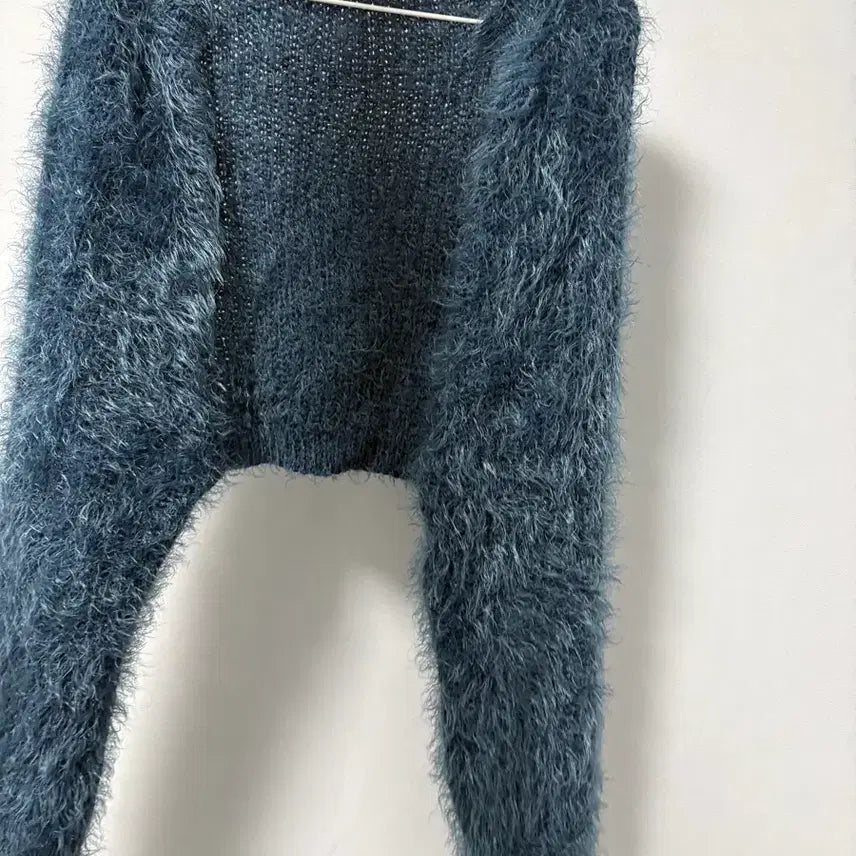 [BUNJANG] Angora Cropped Cardigan / 앙고라 가디건