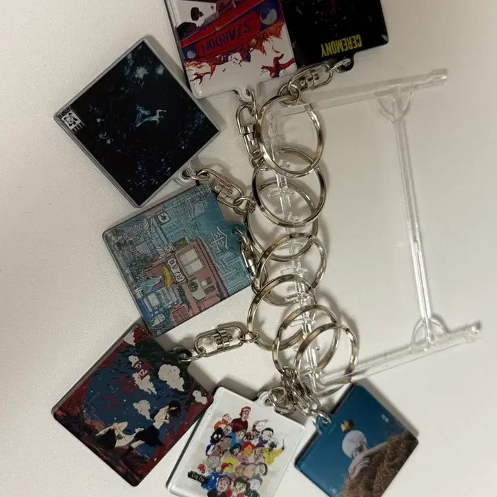 [BUNJANG] King Gnu Album Cover Keyring Bundle Set / 킹누 앨범 표지 키링 일괄