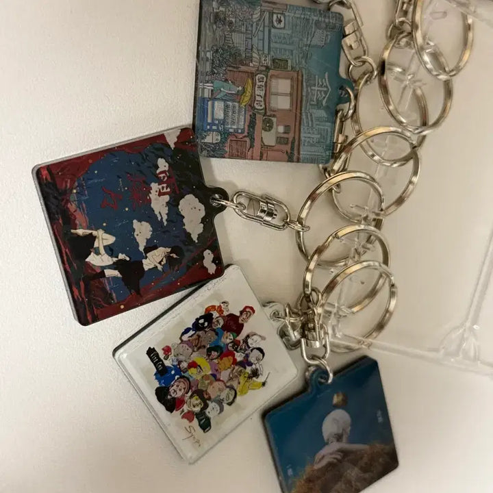 [BUNJANG] King Gnu Album Cover Keyring Bundle Set / 킹누 앨범 표지 키링 일괄