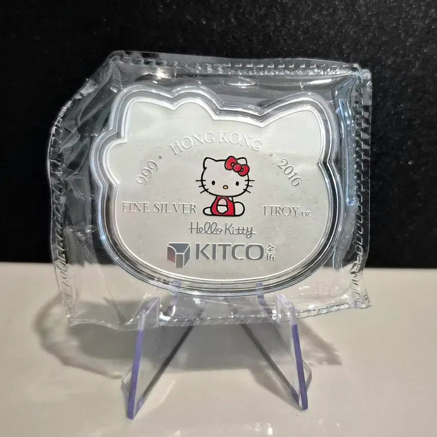 [BUNJANG] Sanrio Hello Kitty 1oz .999 Fine Silver Coin Limited Edition (300 pcs) / 300개한정판) 산리오 공식라이선스 헬로키티 은화 1온스