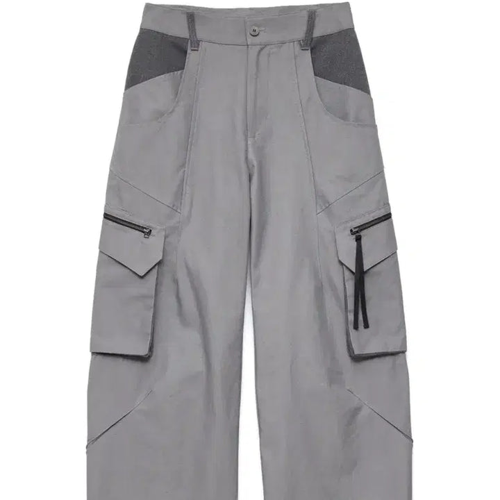 [BUNJANG] HAECHINGROOM Darted Cargo Pants Wolf Grey Size 2 / 해칭룸 다트 카고 바지 울프 그레이 2사이즈