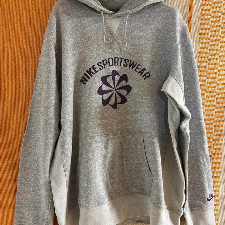 [BUNJANG] Nike Purple Logo Hoodie XXL / 나이키 퍼플 로고 후드티 (XXL)