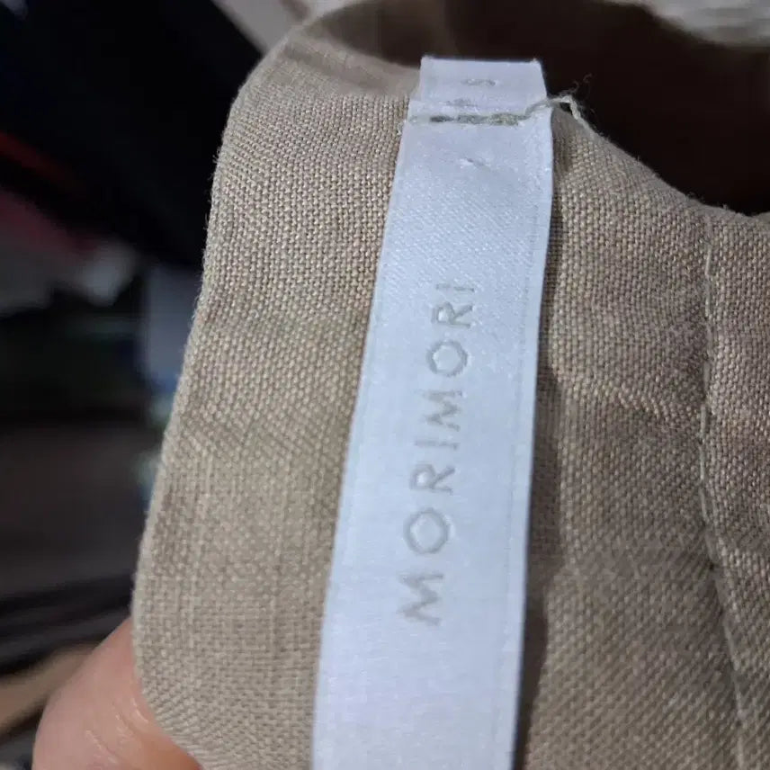[BUNJANG] Beige Linen Shorts (Size S) / 베이지 린넨 반바지 숏팬츠(S)