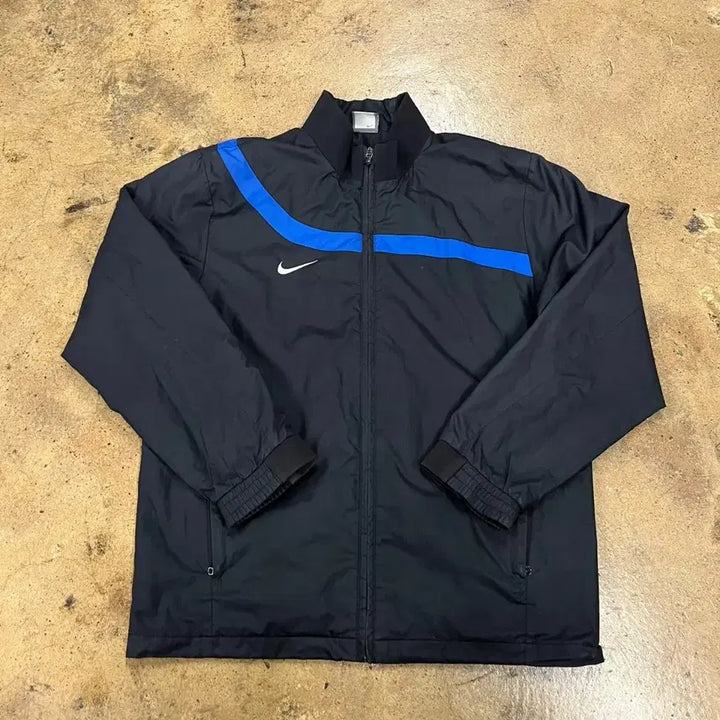 [BUNJANG] Nike Black Blue Windbreaker Jacket / [정품/S] 나이키 블랙 블루 바람막이 자켓