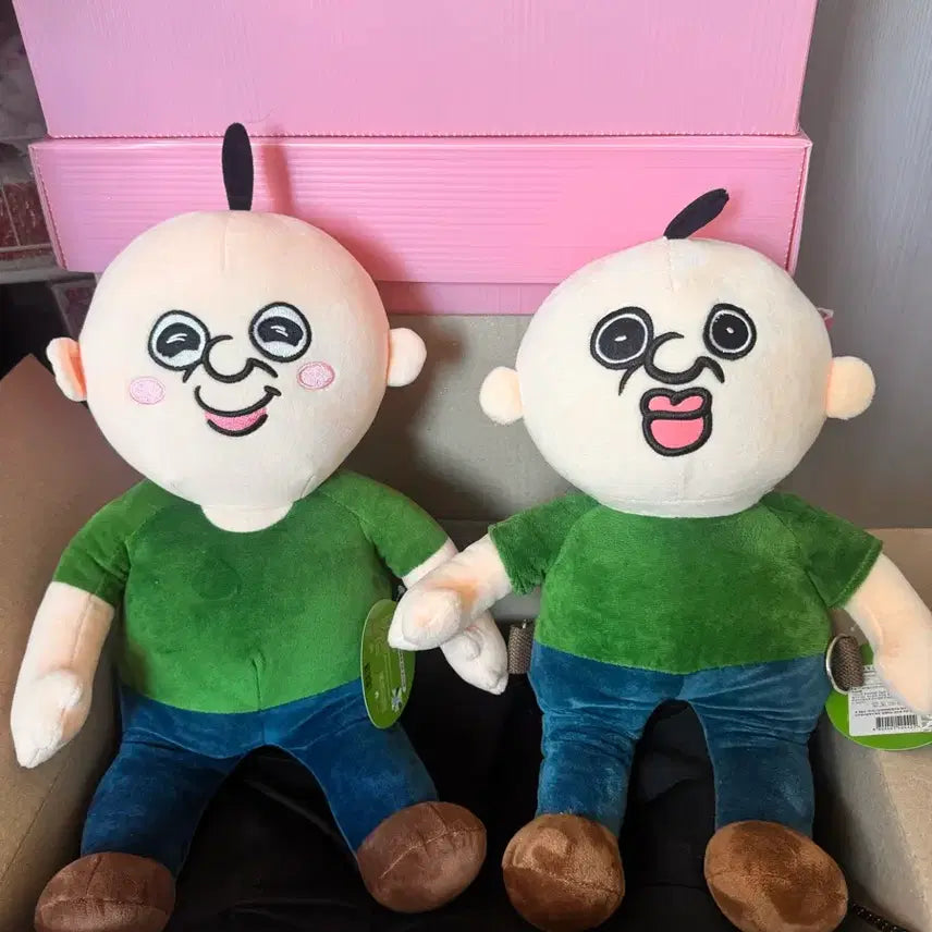 [BUNJANG] Bbang Bbang I Plush Doll &amp; Bag Bundle / 빵빵이 인형 가방 일괄