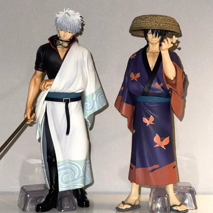 [BUNJANG] Gintama Gintoki &amp; Takasugi Figure Bundle Set / 일괄) 은혼 쿠지 긴토키 타카스기 피규어