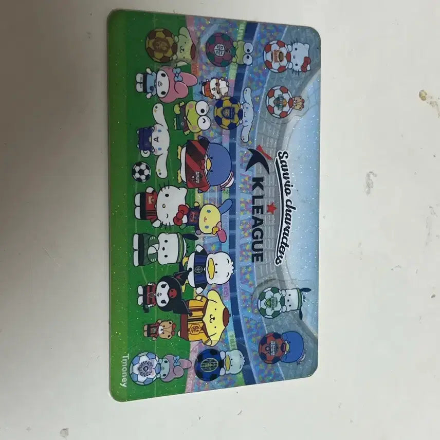 [BUNJANG] Sanrio Hello Kitty K League Soccer T-Money Transportation Card / 산리오 키티 k리그 축구 가로형 교통카드