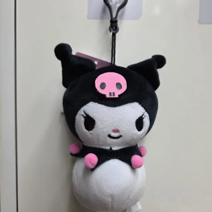 [BUNJANG] Kuromi Mochi Plush Keyring / 쿠로미 모찌 인형 키링