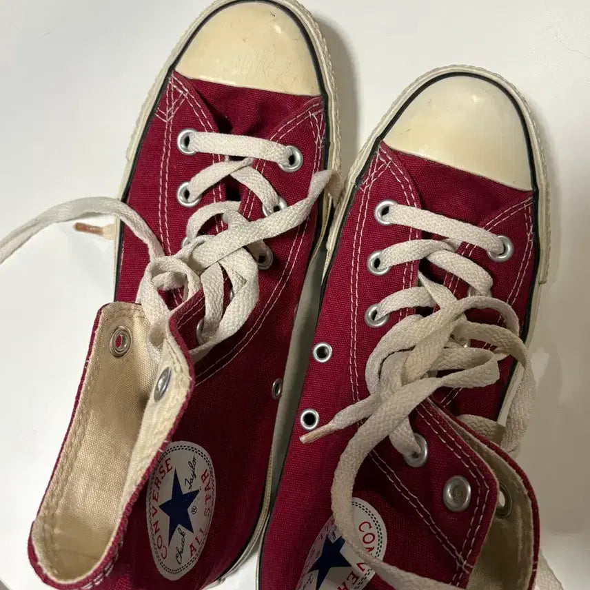 [BUNJANG] Converse Chuck Taylor All Star High Burgundy / 컨버스 척테일러 올스타 하이 버건디