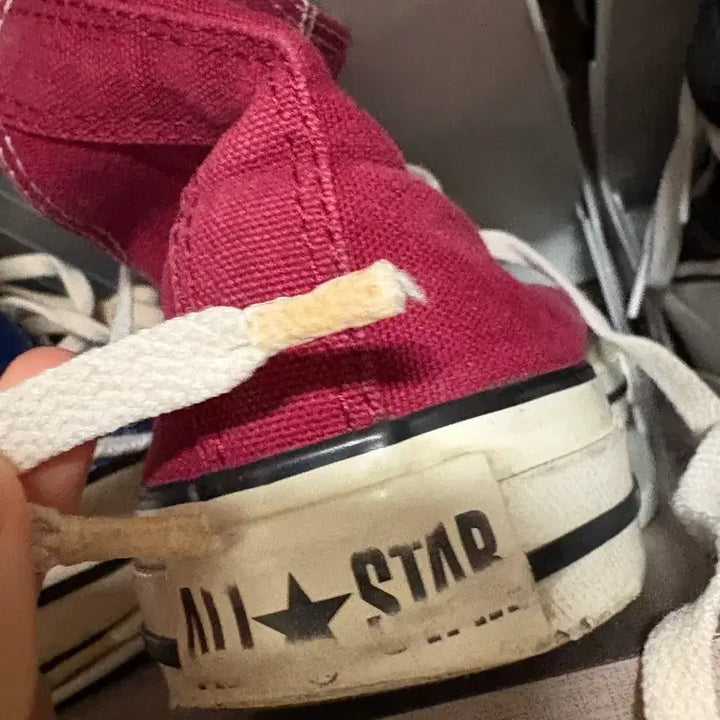 [BUNJANG] Converse Chuck Taylor All Star High Burgundy / 컨버스 척테일러 올스타 하이 버건디