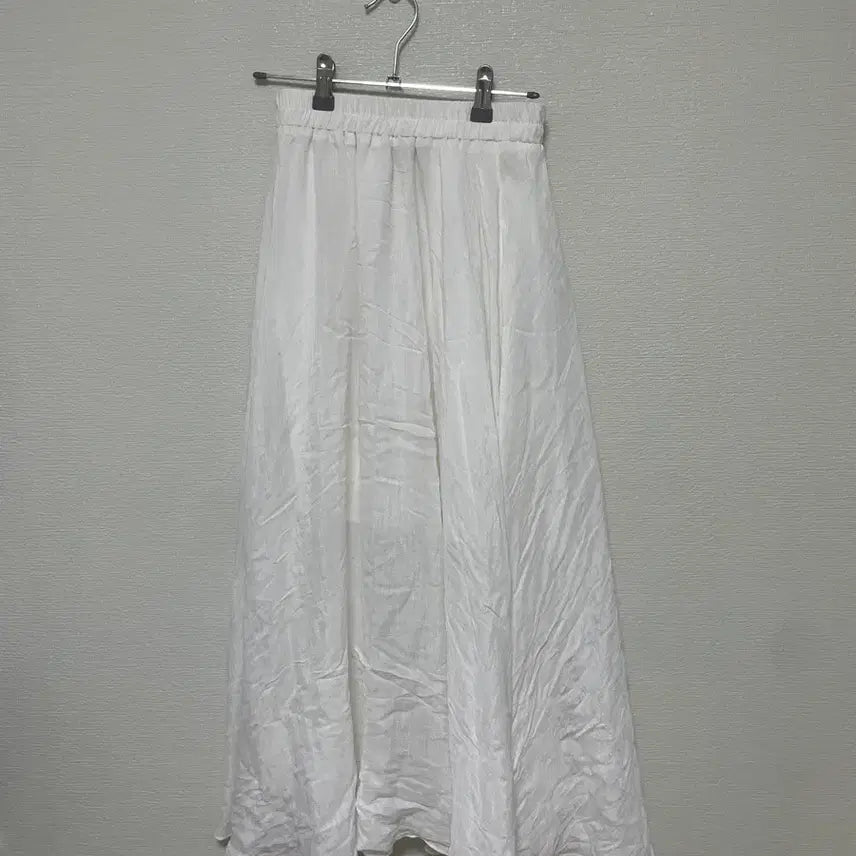 [BUNJANG] White Long Skirt / 흰색 롱스커트 팔아용