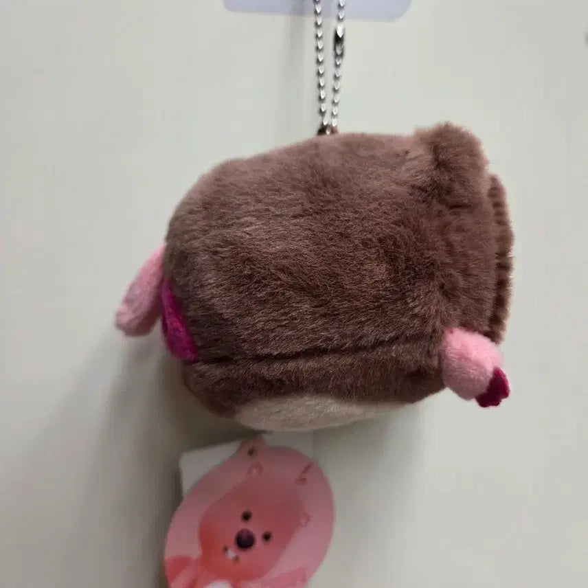 [BUNJANG] Zanmang Loopy Teddy Bear Plush Keychain / 잔망루피 곰돌이 인형 키링