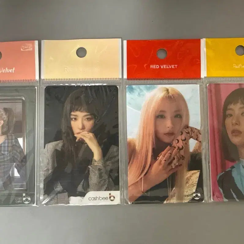[BUNJANG] Red Velvet Seulgi Cashbee Bundle Set (4 types) / 레드벨벳 슬기 캐시비 미개봉 4종 일괄