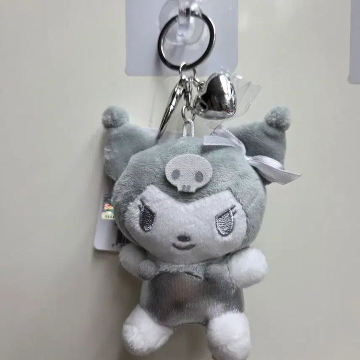 [BUNJANG] Sanrio Kuromi Doll Keychain Silver Edition / 산리오 쿠로미 인형 키링 실버 에디션