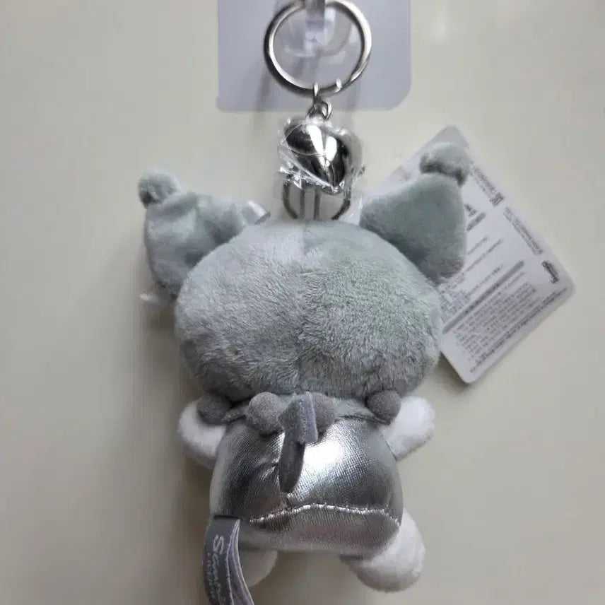 [BUNJANG] Sanrio Kuromi Doll Keychain Silver Edition / 산리오 쿠로미 인형 키링 실버 에디션