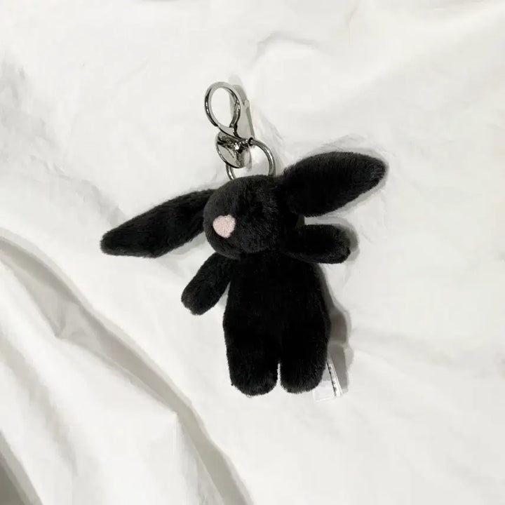 [BUNJANG] Jellycat Bashful Bunny Keyring - Inky / 젤리캣 바쉬풀 버니 키링 잉키