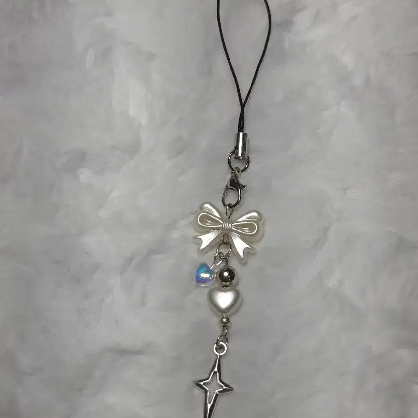 [BUNJANG] Handmade Ribbon Phone Charm / 리본 휴대폰고리