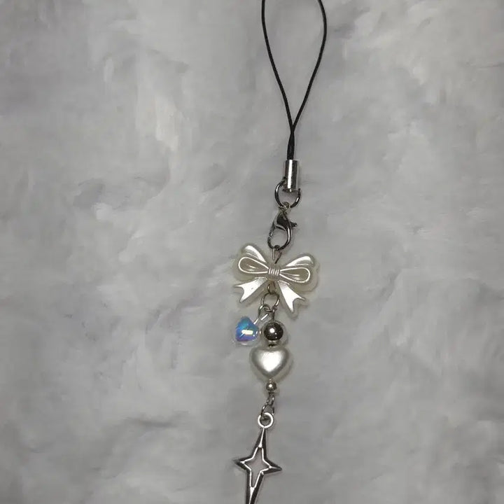 [BUNJANG] Handmade Ribbon Phone Charm / 리본 휴대폰고리