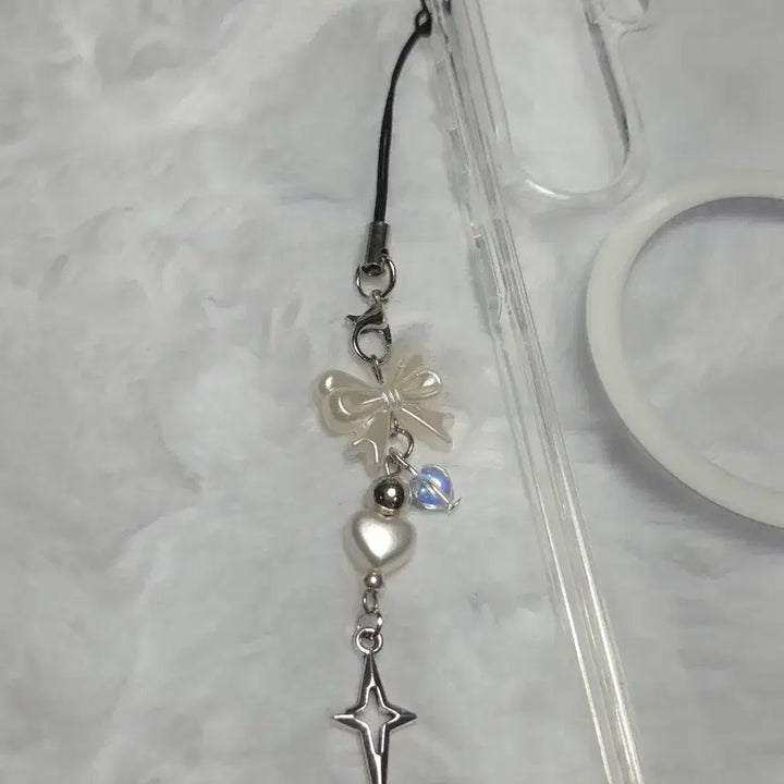 [BUNJANG] Handmade Ribbon Phone Charm / 리본 휴대폰고리