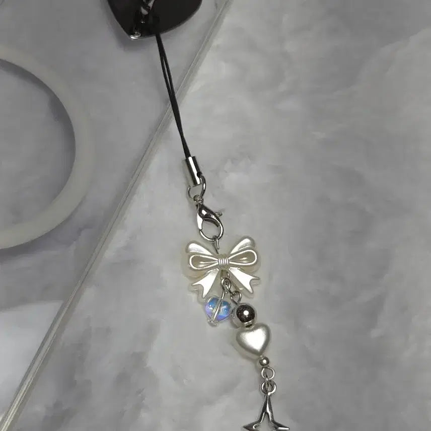 [BUNJANG] Handmade Ribbon Phone Charm / 리본 휴대폰고리