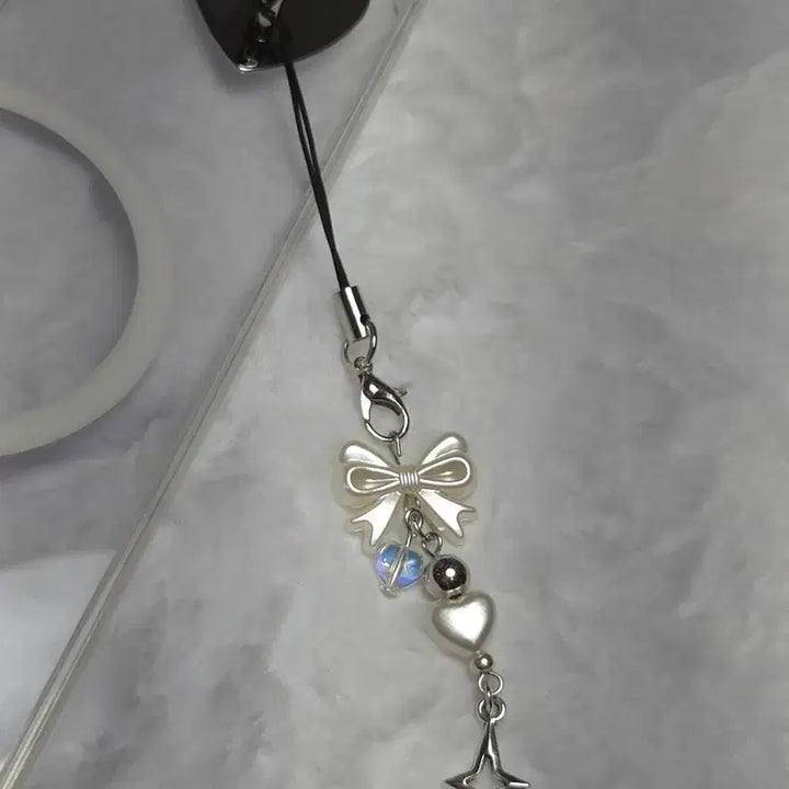[BUNJANG] Handmade Ribbon Phone Charm / 리본 휴대폰고리