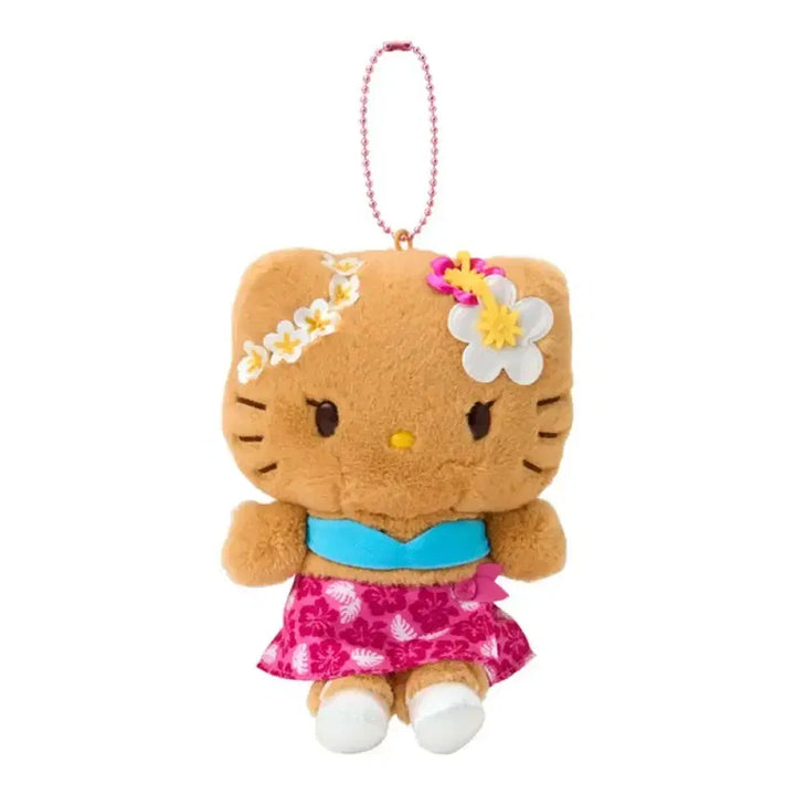 [BUNJANG] Sanrio Hello Kitty Tokonatsu Vacation Tanning Kitty Mascot Keychain / 산리오 헬로키티 토코나츠 베케이션 태닝키티 마스코트키링