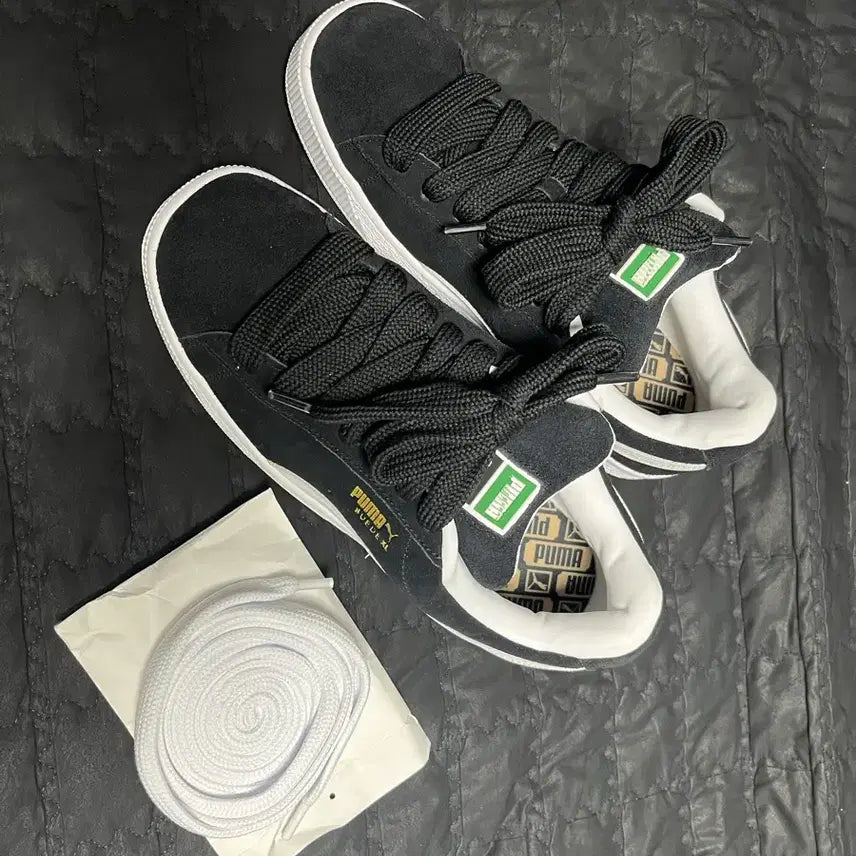 [BUNJANG] Puma Suede XL Black 290mm / 푸마 스웨이드 XL 블랙 290 팝니다