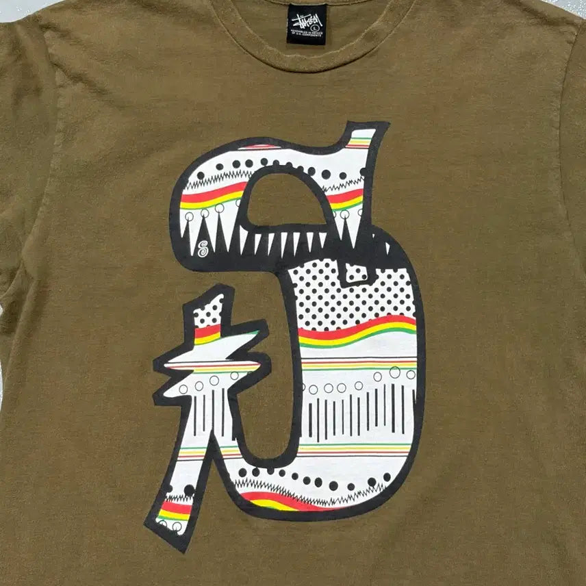 [BUNJANG] Stussy Jamaica S Logo T-Shirt / Old Stussy(스투시) 자마이카 S로고 반팔 티셔츠
