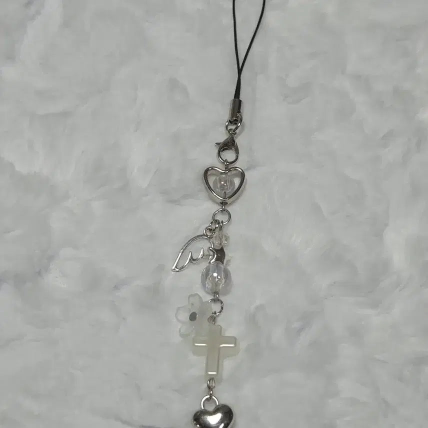 [BUNJANG] Y2K Style Handmade Phone Charm / y2k 휴대폰고리