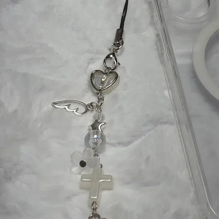 [BUNJANG] Y2K Style Handmade Phone Charm / y2k 휴대폰고리