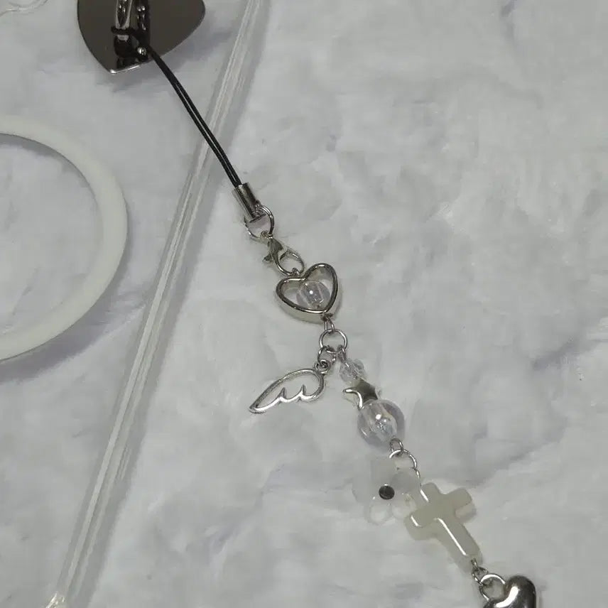 [BUNJANG] Y2K Style Handmade Phone Charm / y2k 휴대폰고리