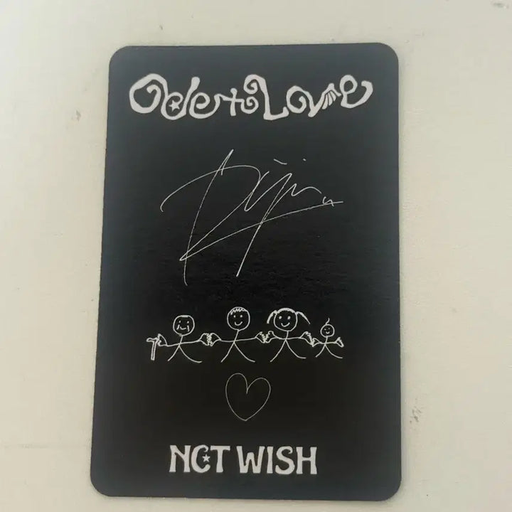 [BUNJANG] NCT WISH Ode to Love Interscope Version Ryo Photocard / 엔시티위시 ode to love 패키지 인테로스버전 료 엘포
