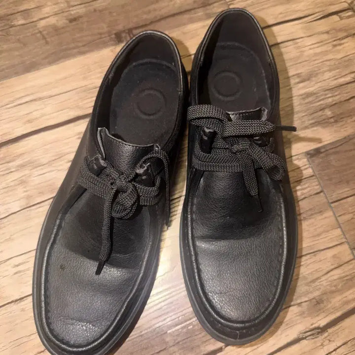 [BUNJANG] Muji Tyrolean Shoes Black Leather 260 / [260] 무인양품 발이 편한 가죽 티롤리안 슈즈 블랙