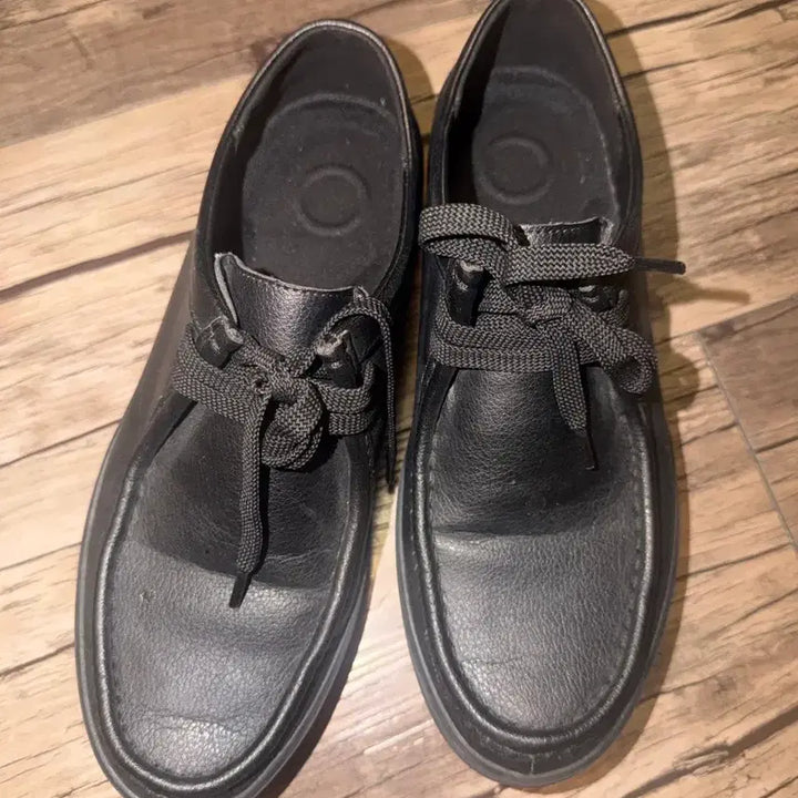 [BUNJANG] Muji Tyrolean Shoes Black Leather 260 / [260] 무인양품 발이 편한 가죽 티롤리안 슈즈 블랙