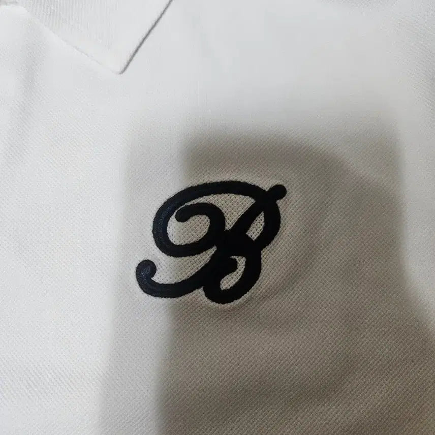 [BUNJANG] Berluti White Short-Sleeve Polo Shirt / 벨루티 화이트 반팔 폴로티셔츠