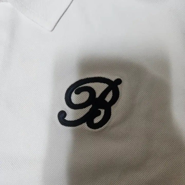 [BUNJANG] Berluti White Short-Sleeve Polo Shirt / 벨루티 화이트 반팔 폴로티셔츠
