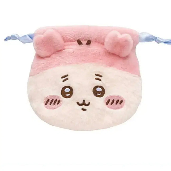 [BUNJANG] Chiikawa Face Pouch Pouch Gacha Kani (Sealed) / (미개봉) 치이카와 얼굴 털 복조리 파우치 가챠 카니
