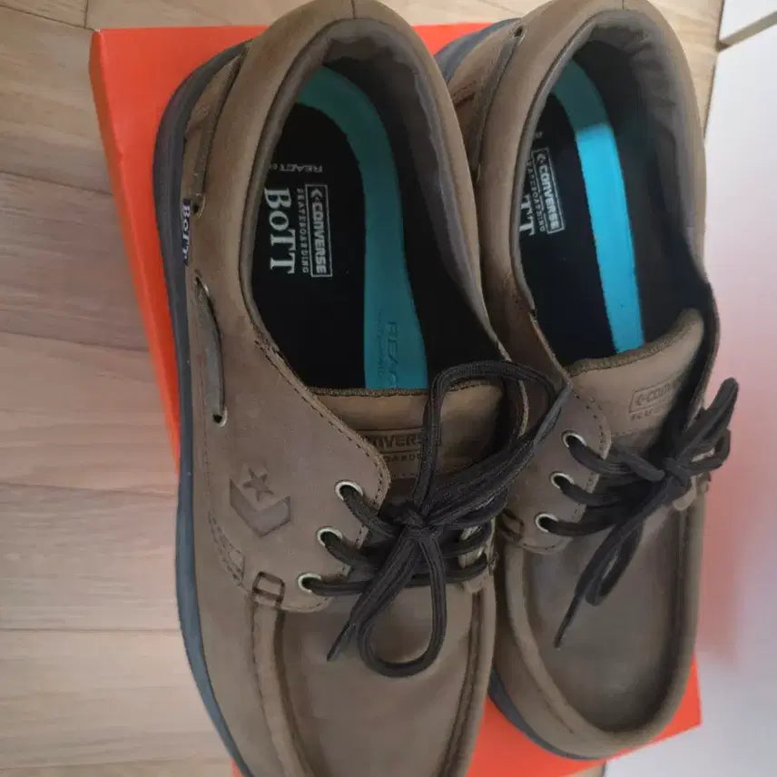 [BUNJANG] Converse BOTT Boat Shoes Brown Size 290 / 컨버스 BOTT 보트슈즈 브라운 290사이즈